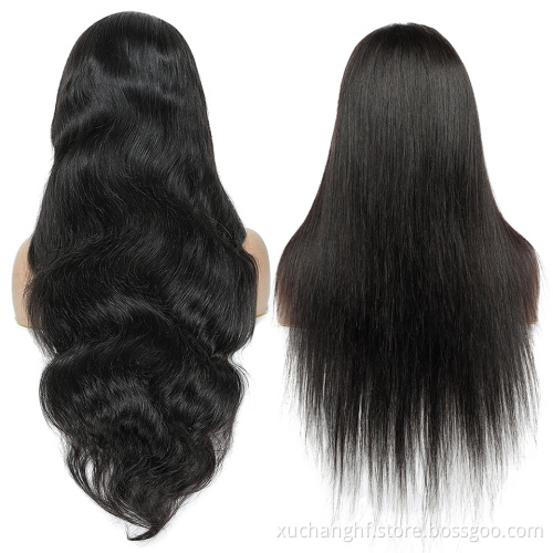 10a 12a Grade 100% Virgin 30 40 Inch Human Hair Hd Lace Front Wigs Natural 13x6 Transparent Lace Frontal Body Wave Wig